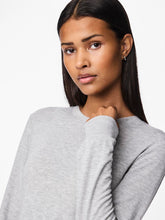 Ladda upp bild till gallerivisning, PCMARIA Top - Light Grey Melange