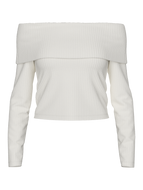 PCLAYA T-Shirts & Tops - Cloud Dancer