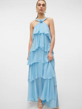 Ladda upp bild till gallerivisning, VMFELICIA Long Dress - Airy Blue
