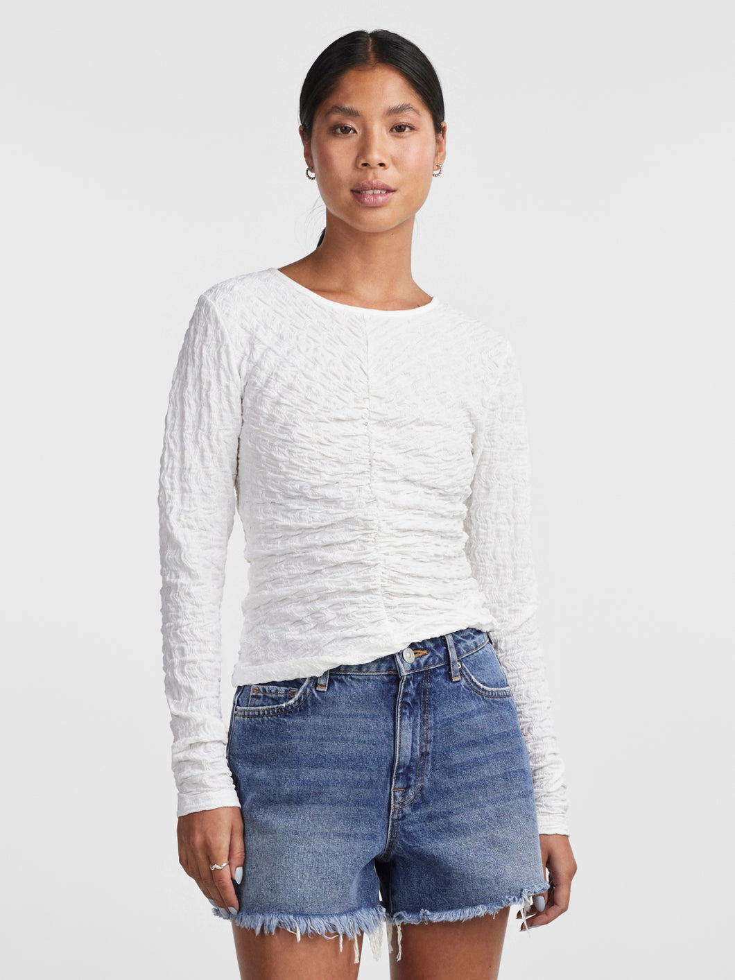 PCALISA T-Shirts & Tops - Bright White