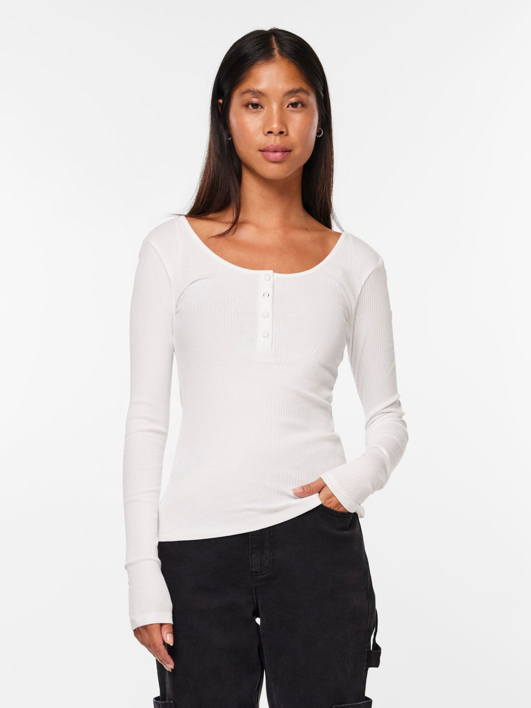 PCKITTE Tops - Bright White