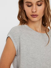 Ladda upp bild till gallerivisning, VMAVA T-Shirt - Light Grey Melange
