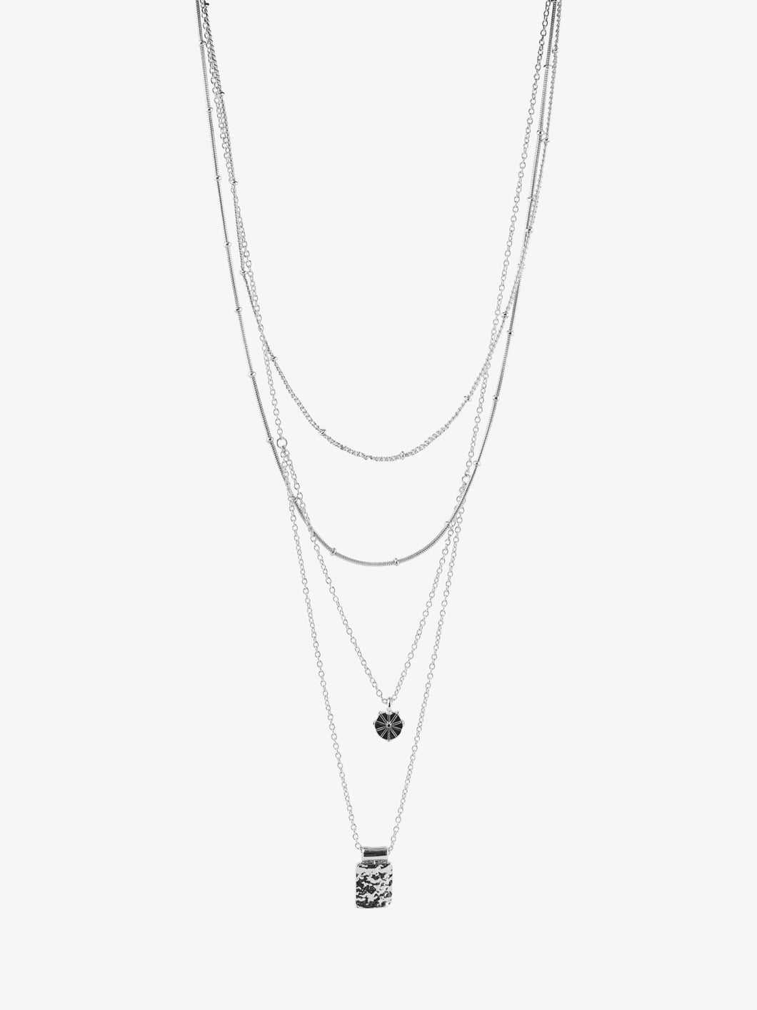 PCJOSELYN Necklace - Silver Colour