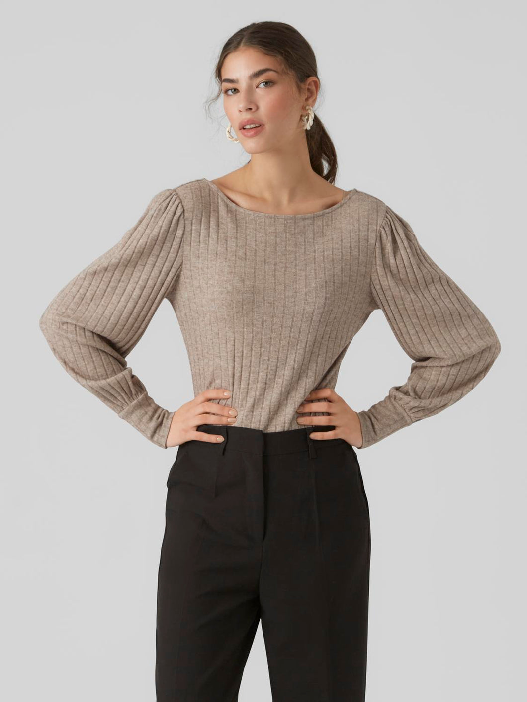 VMROSE T-Shirts & Tops - Brown Lentil