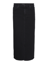 Ladda upp bild till gallerivisning, VMLINA Skirt - Black Denim
