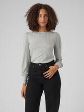 Ladda upp bild till gallerivisning, VMROSE T-Shirts &amp; Tops - Light Grey Melange
