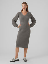 Ladda upp bild till gallerivisning, VMGEORGINE Dress - Medium Grey Melange
